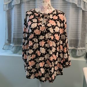 Torrid Plus Size Floral Top